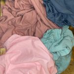 single jersy colour knit rags